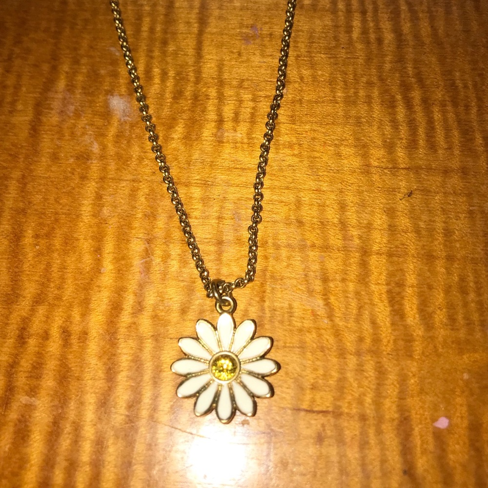 Juicy Couture Daisy Charm Gold Necklace